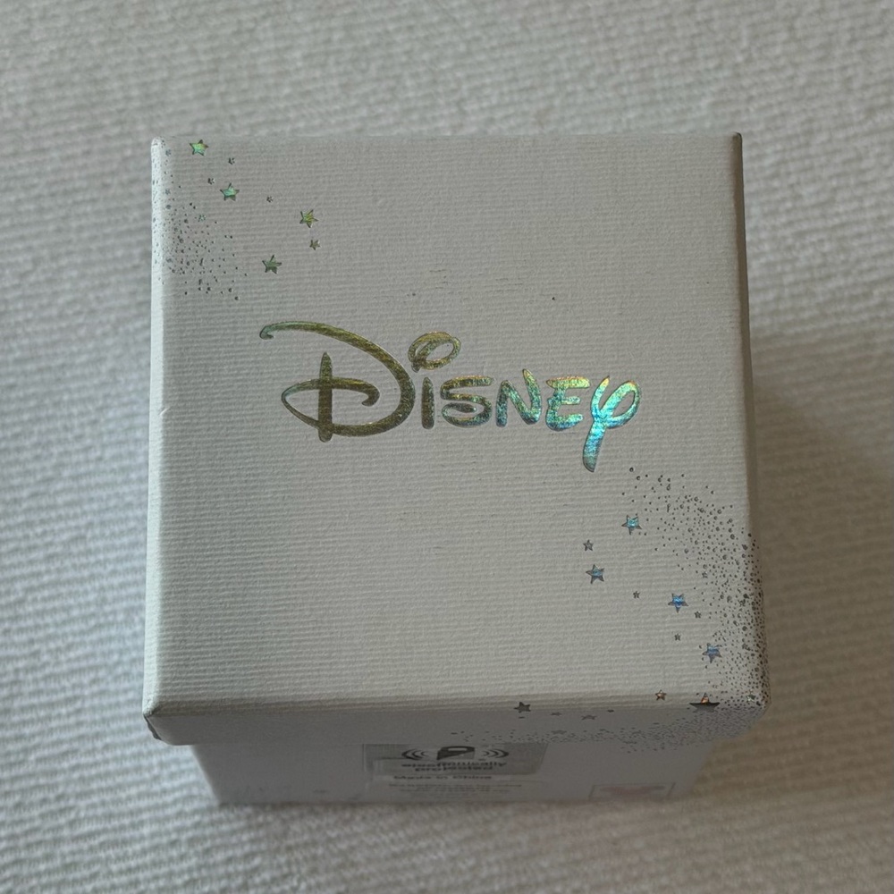 Disney Silver Plated Two Tone Minnie & Mickey (Love) Charm Adjustable Bracelet - Picture 6 of 14